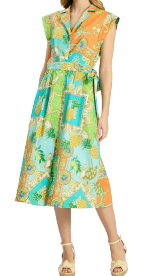 Paige Shirtdress, Positano