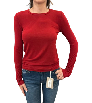 Crewneck L/S Tee, Ox