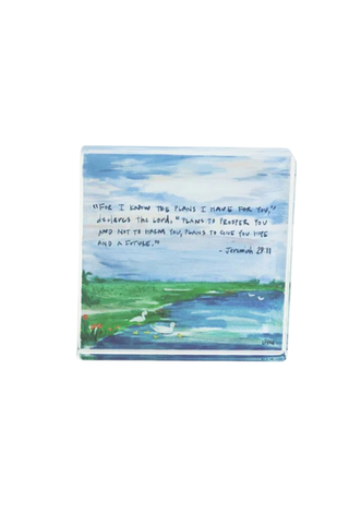 Jeremiah Acrylic Block