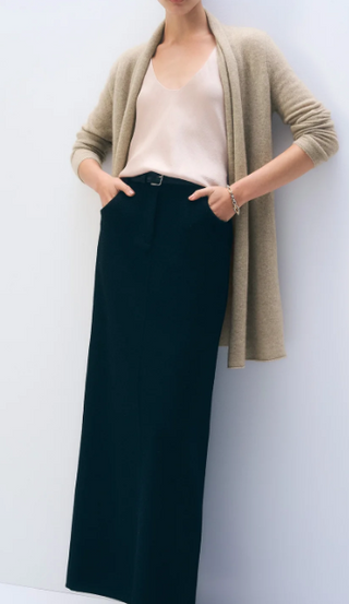Cashmere Trapeze Cardigan