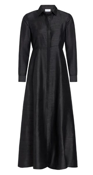 Classic Shirtdress, Black