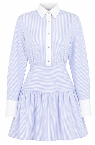 Cora Striped Dress, Blue