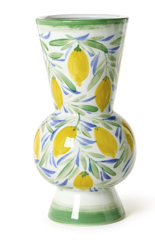 Tall Lemon Vase