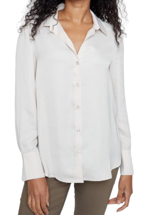 Collared Blouse, Oyster