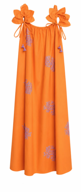 Coral Crush Tank Dress