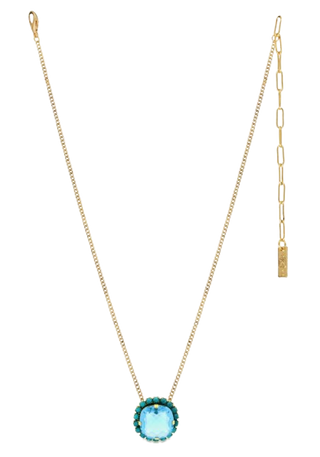 Cambrie Necklace, Teal