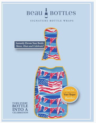 Beau Bottles Stars & Stripes Champagne