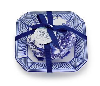 Blue & White Soap Tray