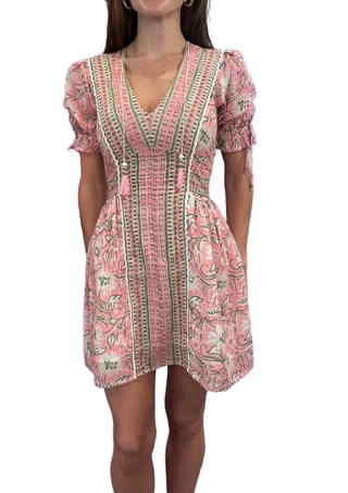 Claire Mini Dress, Pink