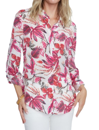 Orchid Printed Blouse