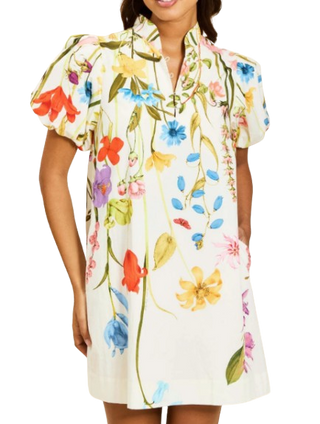 Elliana Mini Dress, Garden