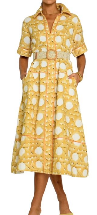 Collins Dress, Wicker
