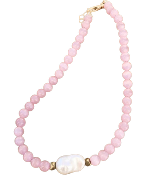 Kamryn Necklace, Blush