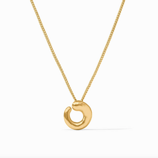 Solara Spiral Delicate Necklace