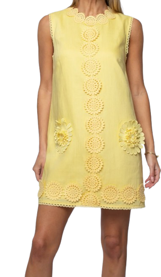 Ellie Dress, Soleil Yellow