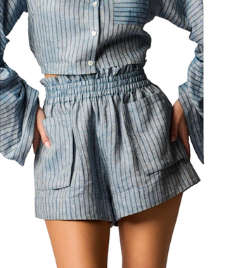 Mira Short, Blue Stripe