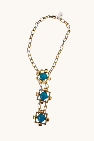 Lariat Gold Necklace
