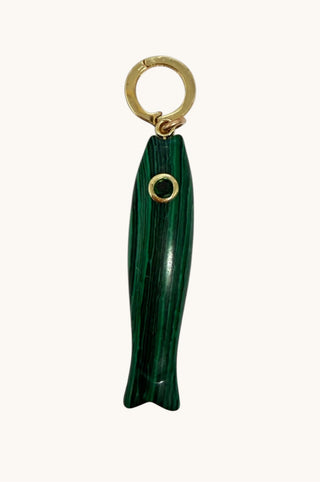 Sknny Malachite Fish Charm
