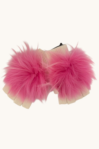 Handwarmer, Pom Bubble gum pink